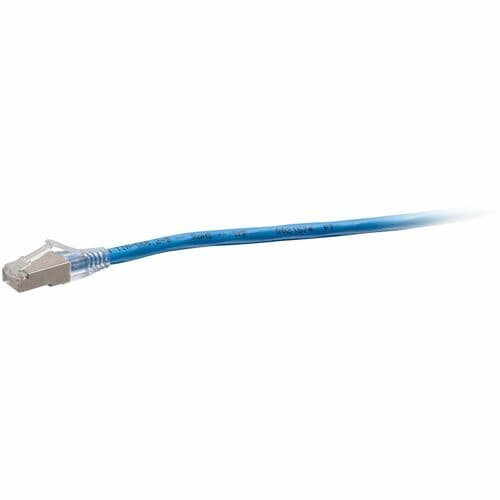 QS 30FT/9.1M BLU BOOTED C6A STP CM TAA