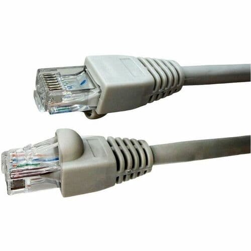 10FT GREY CAT6A ETHERNET CABLE SNAGLESS RJ45 UTP PATCH CABLE CORD