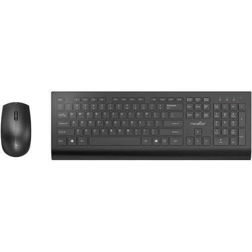 WIRELESS KEYBOARD  MOUSE COMBO PREMIUM CW4 2.4GHZ -1200 DPI -BLACK