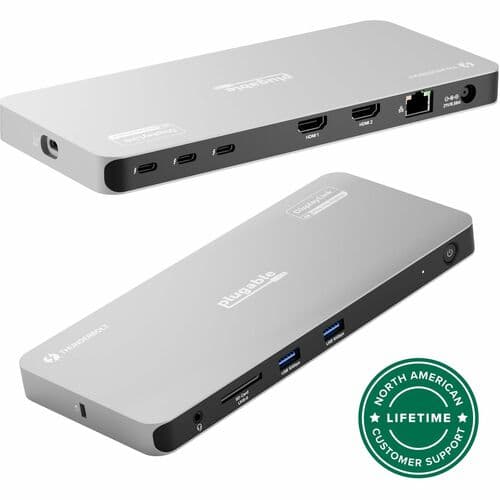 PLUGABLE THUNDERBOLT DOCK DOCKING STATION WITH DISPLAYLINK