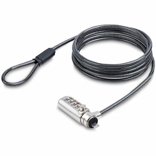 SLIM LAPTOP CABLE LOCK 6.6FT NOBLE WEDGE SLOT COMPATIBLE