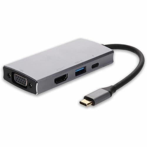 DOCKING STATION USB-C 3.1 M/F USB-C3.1 HDMI 4K USB-A3.0 VGA 1EACH