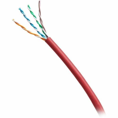C2G BULK CAT6 UTP CMR TAA RED C2G 1000FT CAT6 ETHERNET CABLE CMR