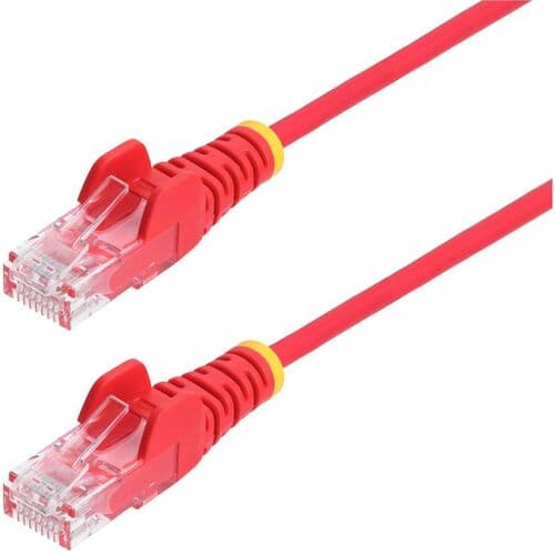 SLIM CAT6 CABLE RED LSZH SLIM SNAGLESS RJ45 UTP PATCH CABLE