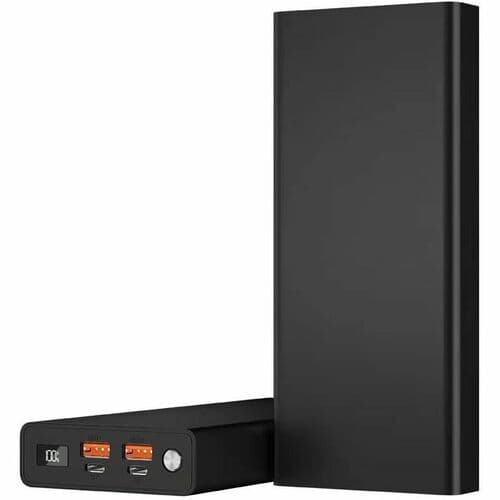 30000 MAH POWER BANK 100W PD 2X USB A 2X USB C PD POWER BANK