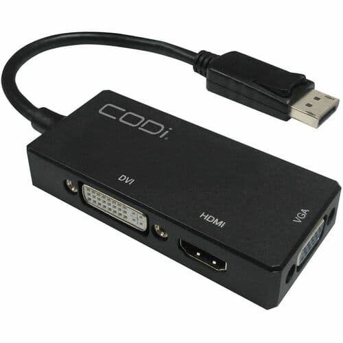 MULTI-FUNCTION DP TO HDMI/DVI/VGA ADAPTER