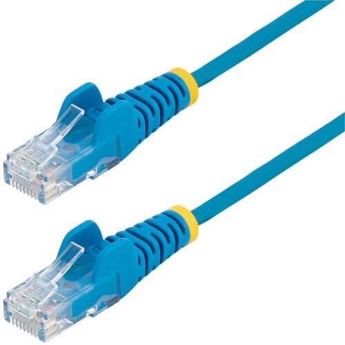 SLIM CAT6 CABLE BLUE LSZH SLIM SNAGLESS RJ45 UTP PATCH CABLE
