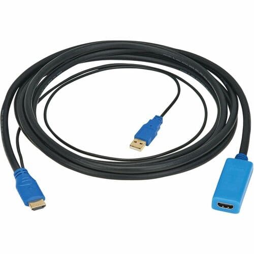 HDMI EXTENSION CABLE W ACTIVE SIGNAL BOOSTER/REPEATER M/F 8K 10FT