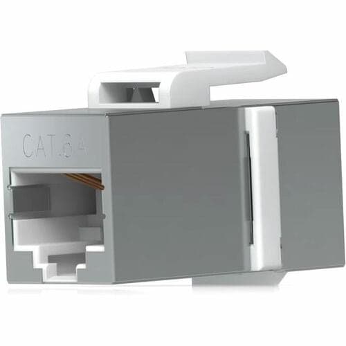 PASS-THROUGH CAT6A KEYSTONE COUPLER FOR CONNECTING