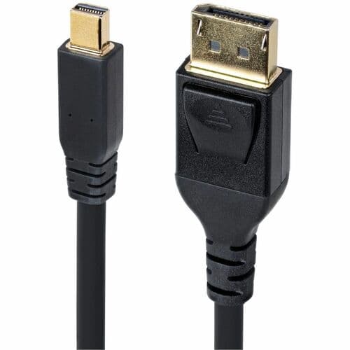 MINI DISPLAYPORT TO DISPLAYPORT 1.4 CABLE 8K HBR3 VIDEO CORD 10FT