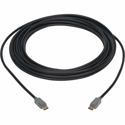 DPORT CABLE W LATCH CONNECTORS M/M 4K60HZ HBR2 4:4:4 70FT BLACK