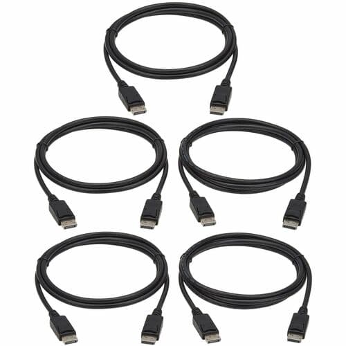 4K DISPLAYPORT CABLES WITH LATCHING CONNECTORS M/M 4K 6FT
