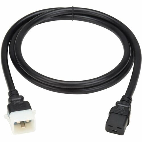 PDU POWER CORDS C19 TO P-LOCK C HEAVY-DUTY 20A 12AWG 6FT BLACK 6PCK