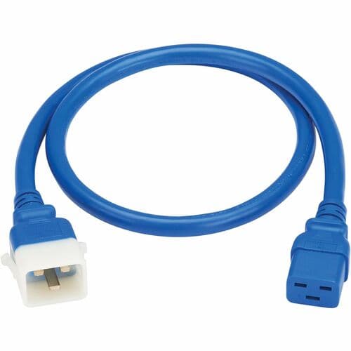PDU POWER CORDS C19 P-LOCK C20 HEAVY-DUTY 20A 12AWG 6F BLUE 6PCK