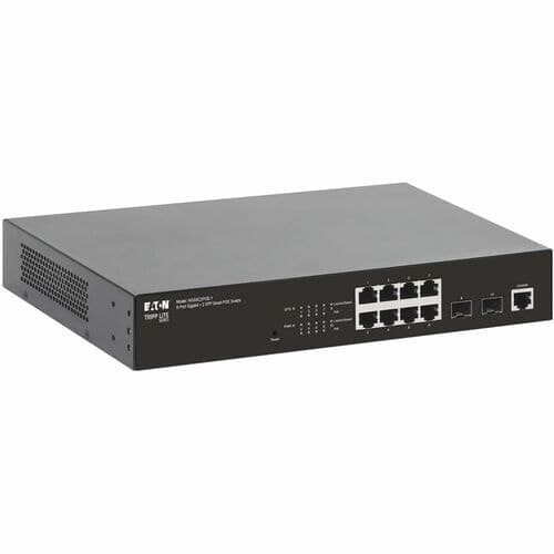 8-PORT MANAGED GIGABIT ETHERNET SWITCH POE+ LAYER 2 1 GBPS 2XGBE