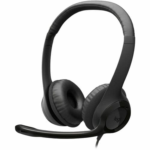 H390 USB-C COMPUTER HEADSET MIDNIGHT BLACK
