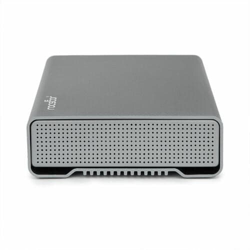 ROCPRO D90 - 24 TB 7200 RPM USB 3.1 10GBPS  - ALUMINUM GRAY