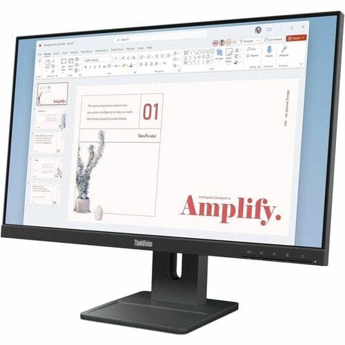 23.8IN FHD 100HZ IPS DISP HDMI 1.4 + DP 1.2 VGA BUILD-IN SPEAKERS