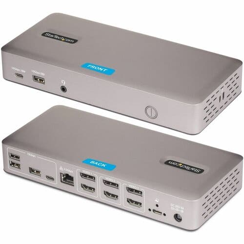 TRIPLE-MONITOR USB4 DOCK - USB-C DOCK 4K 60HZ 100W CHARGING