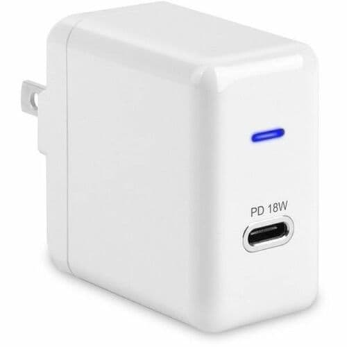 18W USB-C WALL CHARGER - WHITE FAST CHARGING QUICK CHARGE USB 3.0