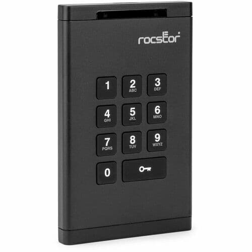 DATASECURE EX20 1TB SSD PORTABLE ENCRYPTED DRIVE-KEYPAD-TAA