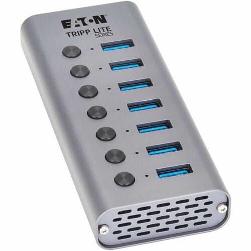 7-PORT USB-C HUB USB 3.2 GEN 1 5 GBPS USB-A PORTS OPTIONAL USB-A A