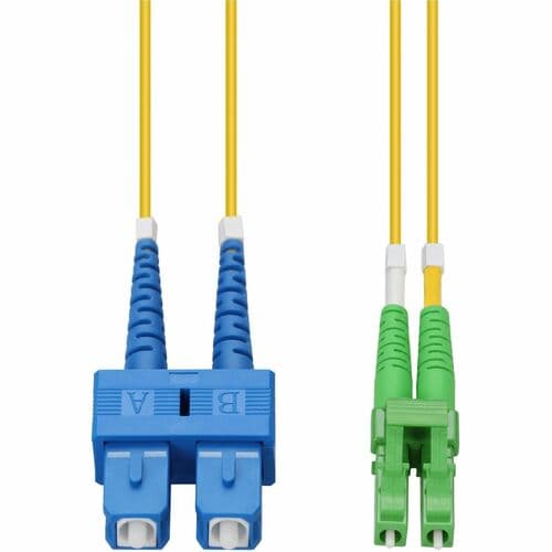 10M SC/ALC M/M YELLOW OS2 DUPLEX OFNR-RISER FIBER PATCH CABLE