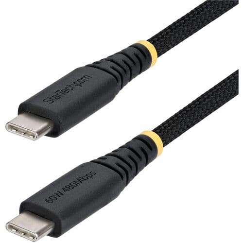 3FT USB-C CHARGING CABLE 60W PD/RUGGED USB 2.0 CHARGER CORD