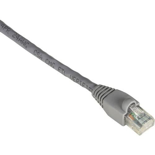 20FT GRAY CAT6 550MHZ PATCH CAB LE UTP CM SNAGLESS