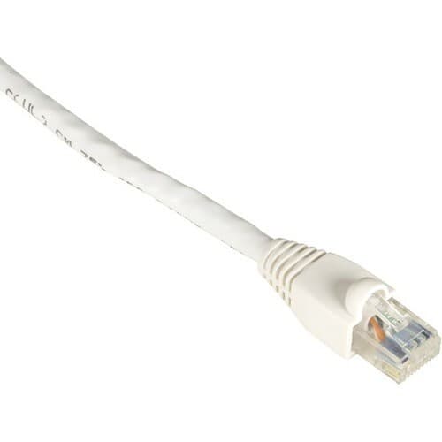 50FT WHITE CAT6 550MHZ PATCH CA BLE UTP CM SNAGLESS
