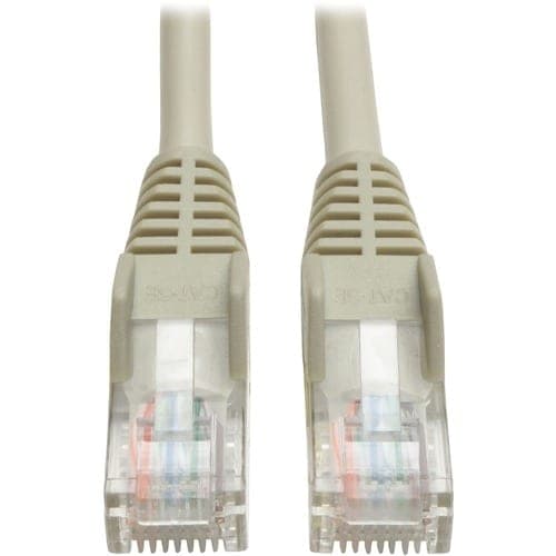 15FT CAT5E GRAY PATCH CABLE CAT5 SNAGLESS MOLDED M/M RJ45 350MH