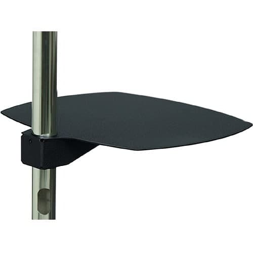 BLACK SHELF FOR PSP SINGLE POLE FLOOR STANDS 19INX16IN WXD