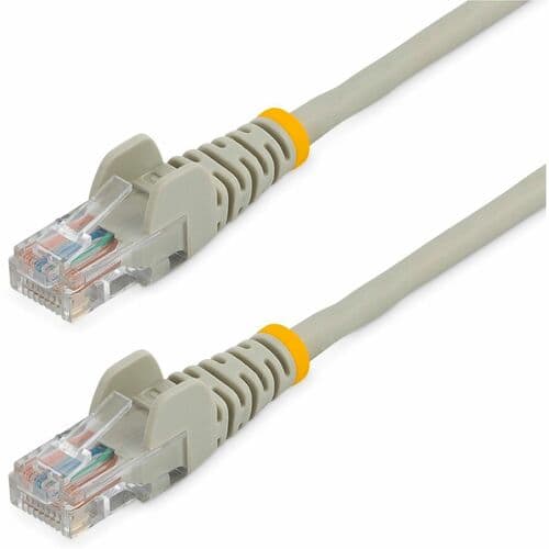 7FT GREY CAT5E CABLE SNAGLESS ETHERNET CABLE GIGABIT LAN RJ45