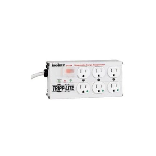6 OUTLET HOSPITAL GRADE SURGE 3300 JOULE SURGE PROTECTOR UL 1363