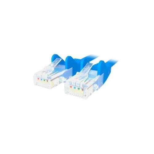 3FT CAT5E BLUE PATCH CORD SNAGLESS ROHS