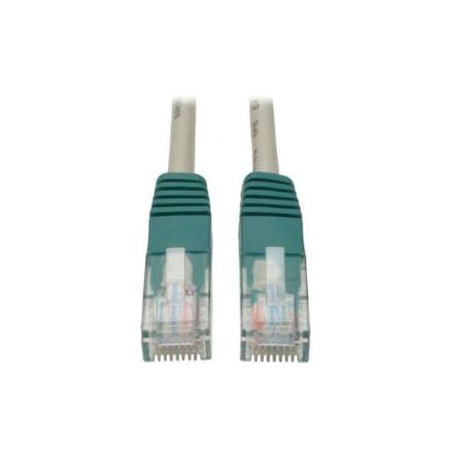 7FT CAT5 CAT5E GRAY PATCH CABLE MOLDED CROSS-OVER M/M 350MHZ