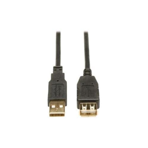 6FT USB EXTENSION CABLE M/F USB 2.0 HIGH SPEED 28/24 AWG USB-A