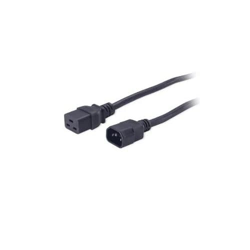 6.6FT POWER CORD IEC 320 C14 TO IEC 320 C19