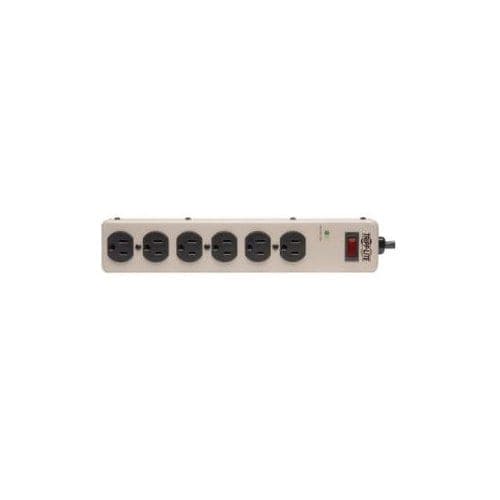 6 OUTLET SURGE PROTECTOR STRIP SURGE STRIP 6FT CORD 900 JOULES