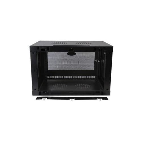 6U WALL MOUNT RACK ENCLOSURE SERVER CABINET WALLMOUNT W DOORS