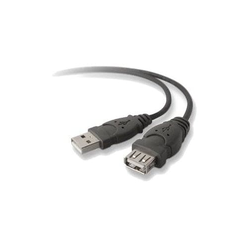 3FT USB AA EXTENSION USBA TO USBA MALE TO FEMALE ROHS