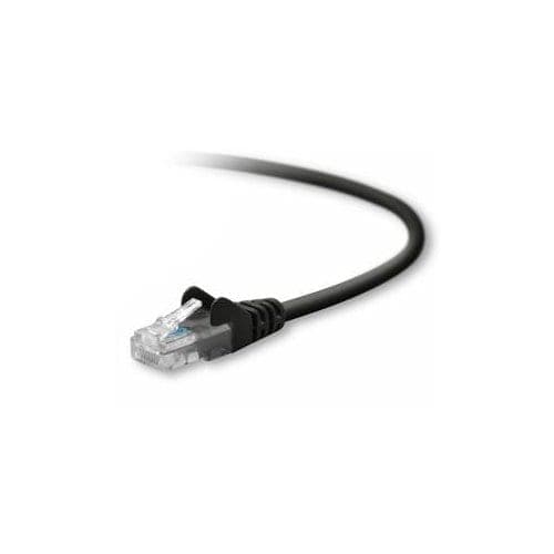 100FT CAT5E PATCH CABLE BLACK RJ45M/RJ45M SNAGLESS