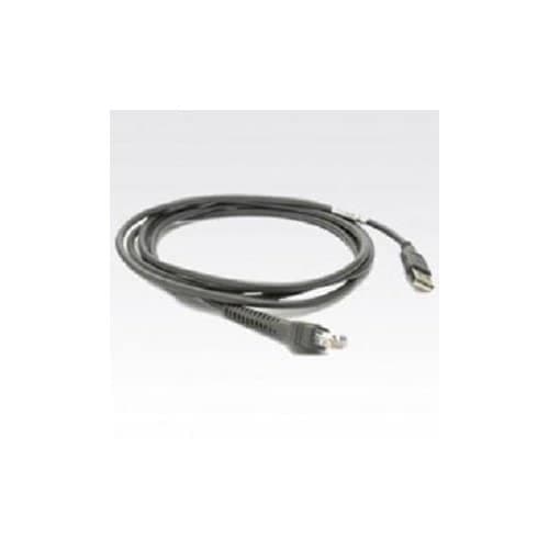 7FT USB UNIV STYLE3 CABLE STRAIGHT DURA GRAY