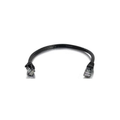 10FT CAT6 BLACK UTP PATCH MOLDED SNAGLESS