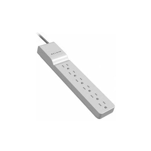 6OUT SURGE PROTECTR 2.5FT CORD HOME/OFFICE SURGE PROTECTOR