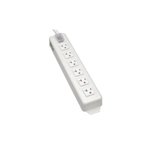 6 OUTLET POWER STRIP MOUNTABLE METAL 15 FT CORD 5-20P 5-15/20R 20A