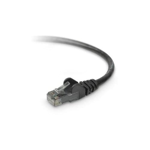 5FT CAT6 SNAGLESS PATCH CABLE RJ45M/RJ45M BLACK