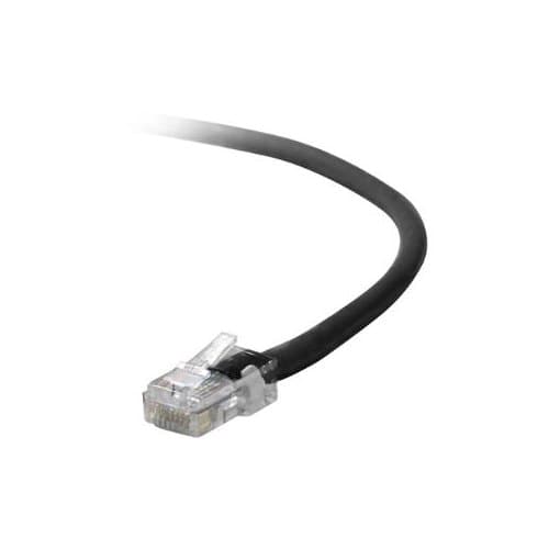 3FT CAT5E BLACK RJ45M/RJ45M PATCH CABLE