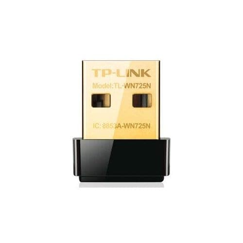 TL-WN725N 11BGN 150MB 2.4GHZ WPA WPE WL N USB ADAP NANO REALTEK
