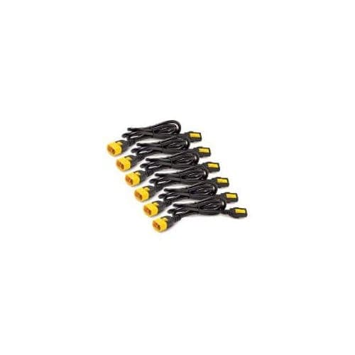0.6M POWER CORD KIT 6EA LOCKING C13 TO C14 NORTH AMERICA